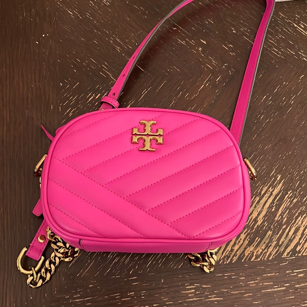 Tory Burch Hot Pink Camera Bag